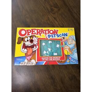 Hasbro Gaming Operation Pet Scan Board Game for 2 or More Players, Kids Ages 6 a